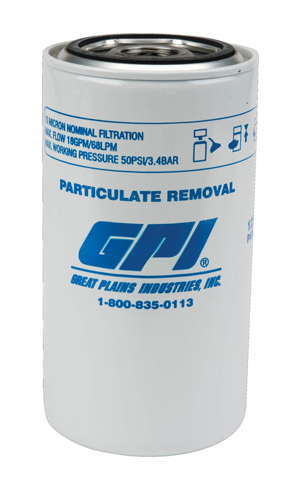 GPI (504) 129300-01 Filter, P-18-10-1