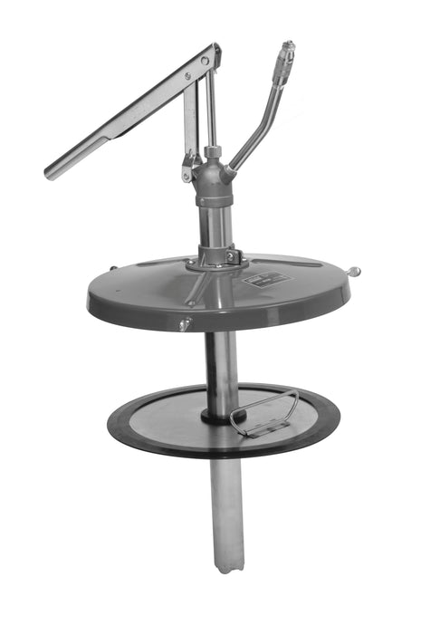 Lincoln (502) 1296 Lincoln Industrial 1296 Manual Lever Action Bulk Filler pump for Grease Guns. 25 to 50 Lb. Size, 1 Ounce Per Stroke Volume Delivery