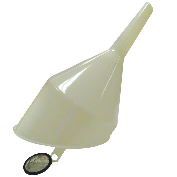 Dynaline (378) 13008 Automotive Funnel, 8 Diameter. 120 Oz C/W Filter