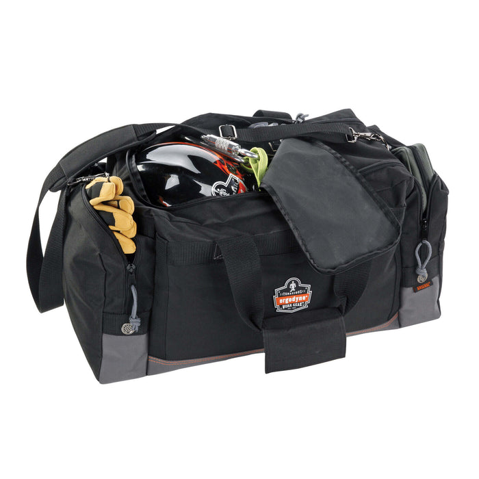 Ergodyne (494) 13016 Arsenal 5116 General Duty Duffel Bag - Hard Bottom, Black, M. Bag only, contents not included.