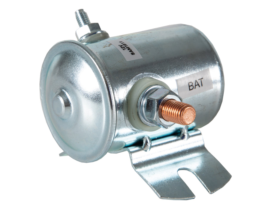 Buyers Products 1306505 12 Volt Steel Case Insulated Solenoid Continuous Duty GND To Activate