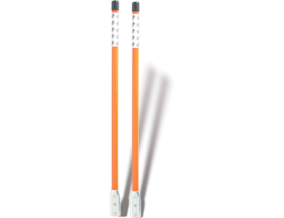 Buyers Products 1308102 SAM Blade Guide Kit, Fluorescent Nylon Orange 1/2 x 24 Inch, Bolt-On Base-Replaces Snow-Way 96006002
