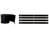 Buyers Products 1309025 SAM Universal Rubber Snow Deflector Super Duty With Mounting Kit