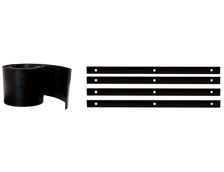 Buyers Products (577) 1309025 SAM Universal Rubber Snow Deflector Super Duty With Mounting Kit
