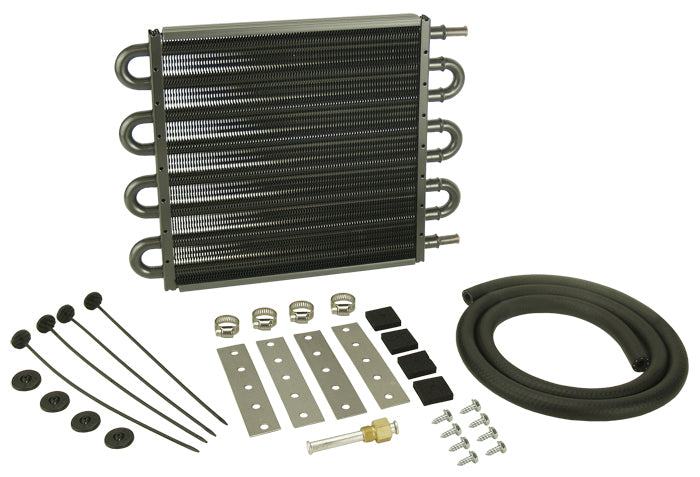 Derale Performance 13107 8 Pass 13" Series 7000 Copper/Aluminum Transmission Cooler Kit, Intermediate
