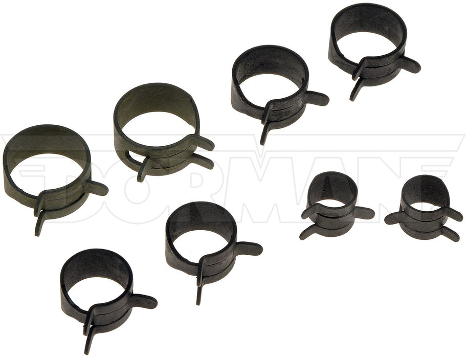 Dorman (415) 13400 Spring Clamps, Assorted, 8 pcs, 8 pieces