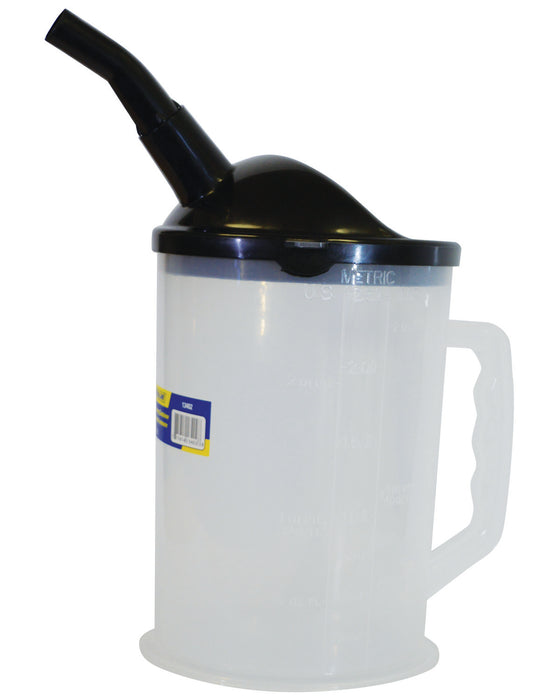 Dynaline (378) 13402 Measuring Container - 2.5L, With Detachable Lid