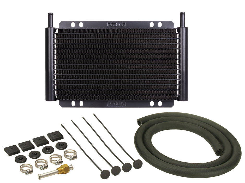 Derale Performance (711) 13502 13 Row Series 8000 Plate & Fin Transmission Cooler Kit