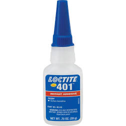 Loctite 135429 (40140) 401 SURFACE INSENSITIVE 20 GM NET WT BOTTLE.