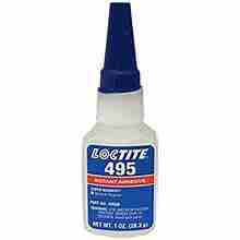 Loctite 135467 (49550) 495 1 OZ NET WT BOTTLE.