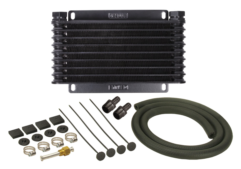 Derale Performance 13612 9 Row Series 9000 Plate & Fin Transmission Cooler Kit