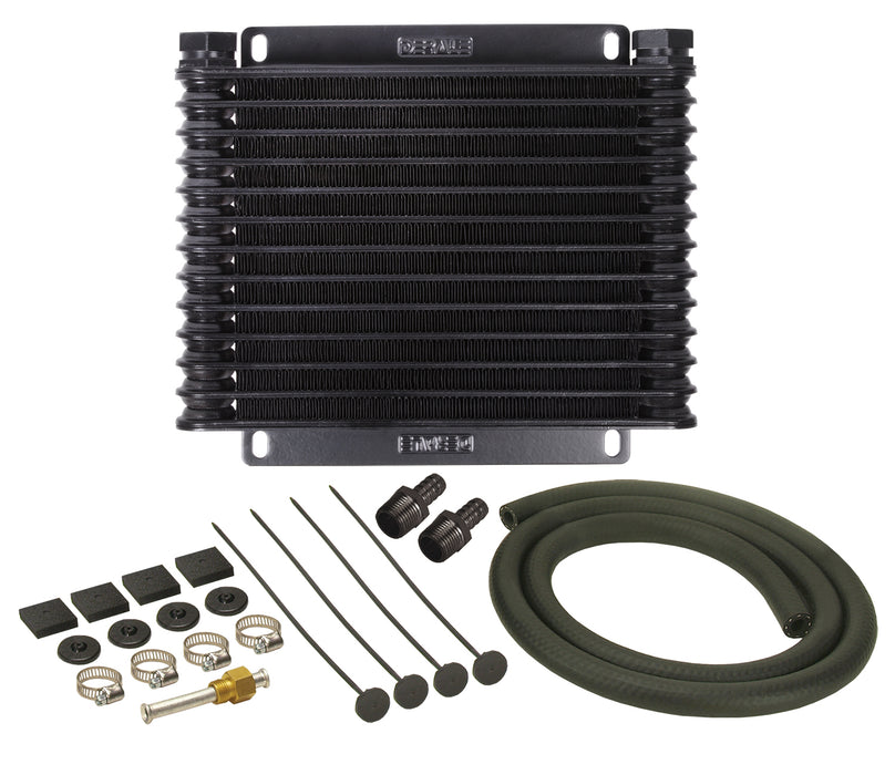 Derale Performance 13613 13 Row Series 9000 Plate & Fin Transmission Cooler Kit