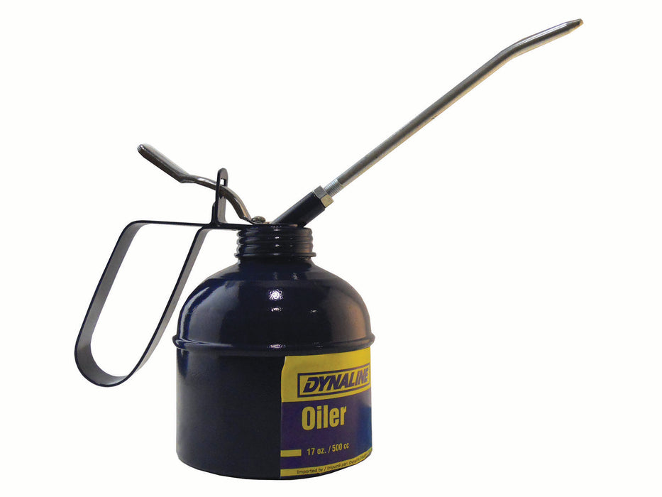 Dynaline (378) 13617 Thumb Pump Oiler 17oz (500cc), Standard Thumb Type. 1 Pint