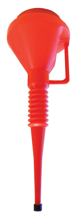Dynaline (378) 14037 Dirt Free Funnel 17", 9/16" Dia. x 17" Long - Orange