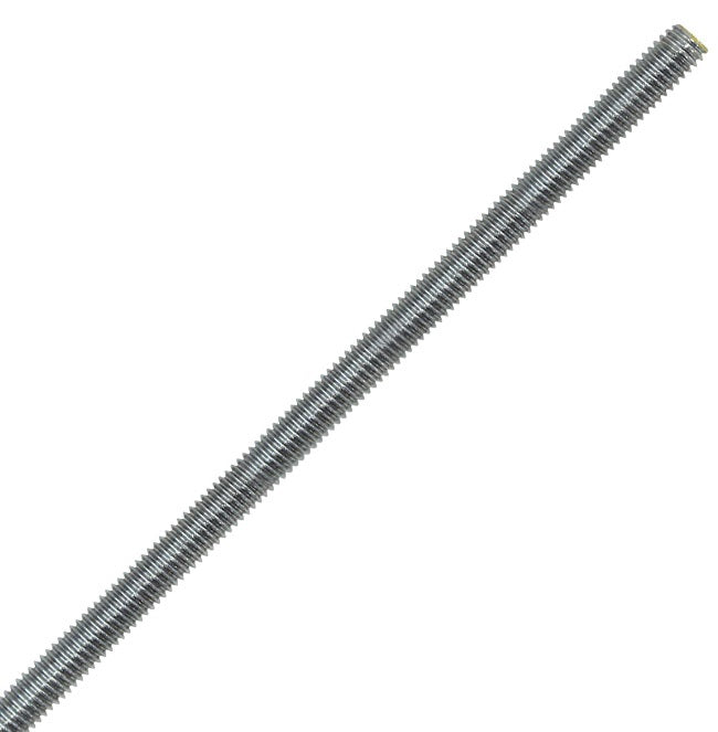H. Paulin 141-488 Paulin 1EA 1/2-13X120 STEEL FULLY THREADED ROD Zinc Plated
