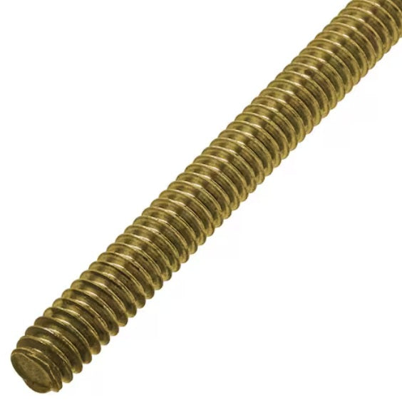 H. Paulin (680) 141-714 Paulin M14-2.00 X 1m Metric Threaded Rods Coarse Zinc 1Pcs