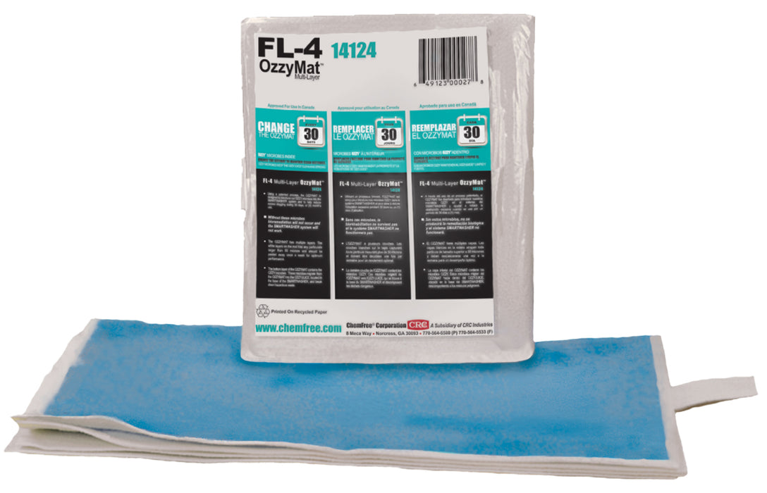 CRC 14124 FL-4 OzzyMat© Multi-Layer Fluid Activation Mat.