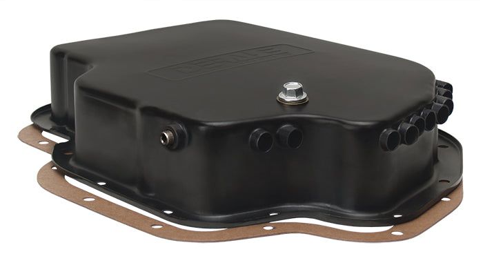Derale Performance 14201 Transmission Cooling Pan, Reduces Fluid Temps up to 50°F, Increase Capacity