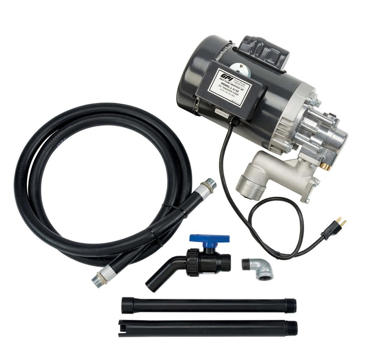 GPI (504) 142100-02 GPI Heavy Duty Oil Transfer Pump, MODEL L5132 (32 QPM/8 GPM, 115/230V)