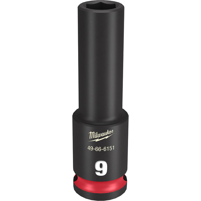 Milwaukee 49-66-6151 SHOCKWAVE Impact Duty™ 3/8"Drive 9MM Deep 6 Point Socket
