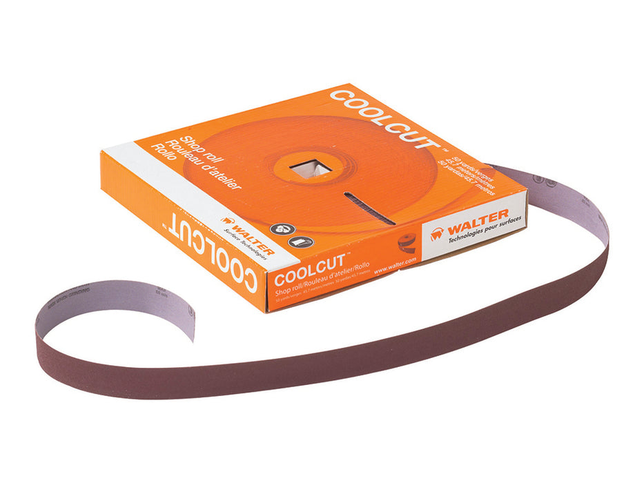 Walter 14C212 1-1/2" X 50 YDS A120 COOLCUT™ Shop Rolls