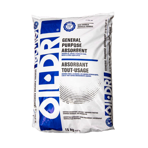 Recochem 15-005 Oil-Dri - General Purpose Absorbent, 15 kg (East Only)