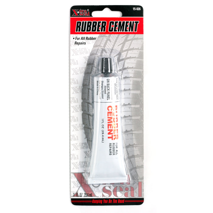31 Incorporated (184) 15-026 XTRASEAL RUBBER CEMENT - 1 FL. OZ.