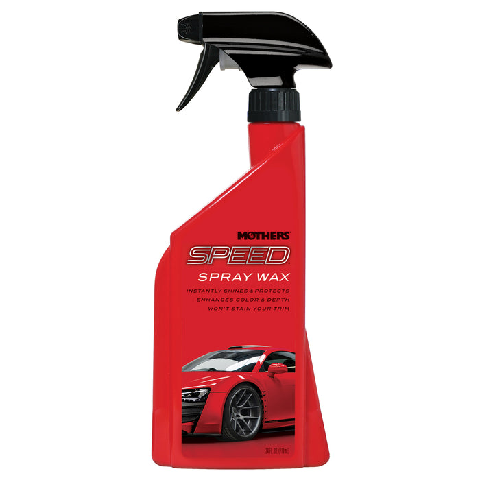 Mothers 15724 SPEED SPRAY WAX 24OZ. ENGLISH ONLY, NOT FOR CONSUMER SALE
