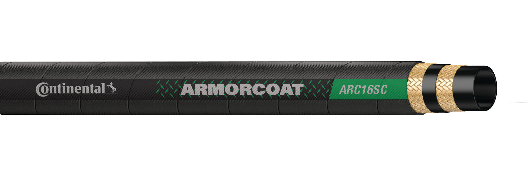 Continental Hydraulic (510) ARC16SC-06X250RL ARC16SC 3/8" 100R16/2SC Armorcoat Hose 250 FT