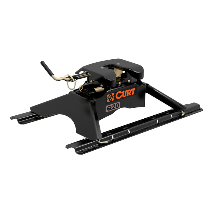 Curt 16131 Q20 5th Wheel Hitch with Rails