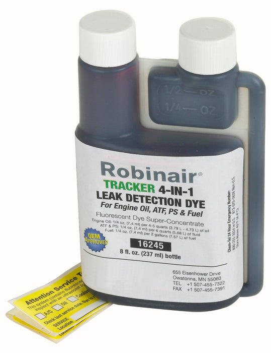 Robinair 16245 1BTL8OZ CNCNTR MLTPRP DYE