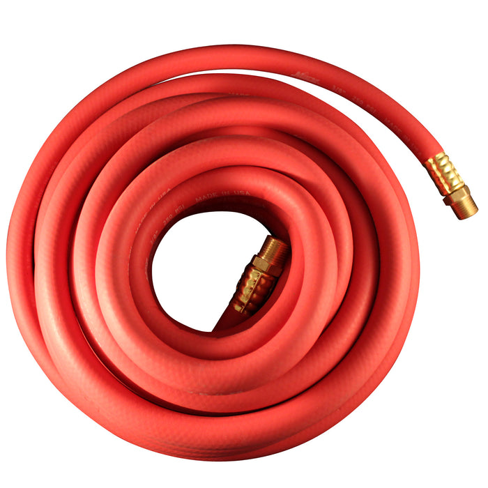 Milton 1636-1 Milton 1636-1 50 Foot 1/2" ID EPDM Rubber Air Hose