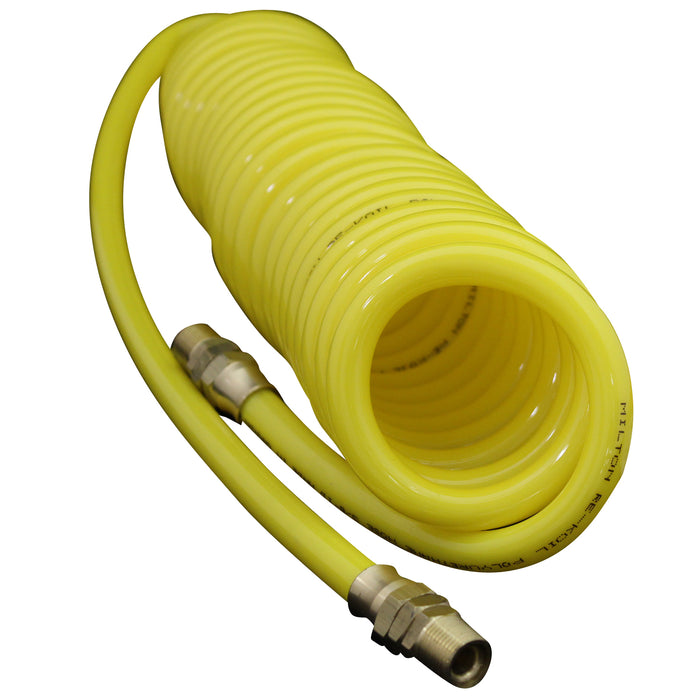 Milton 1673-20 Milton 1673-20 20 Foot 3/8" ID Polyurethane ReKoil Hose