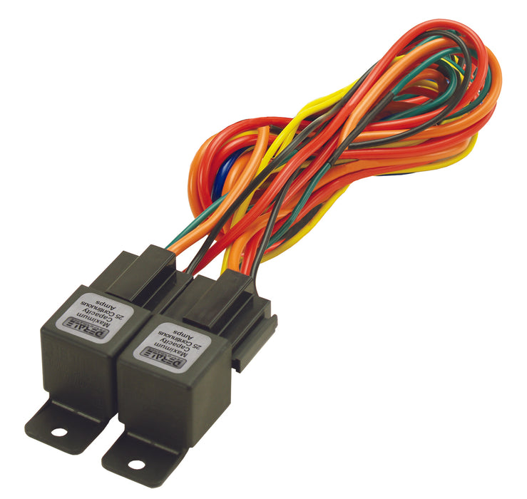 Derale Performance 16765 40/60 Amp Dual Relay Quick Change Wire Harness Kit