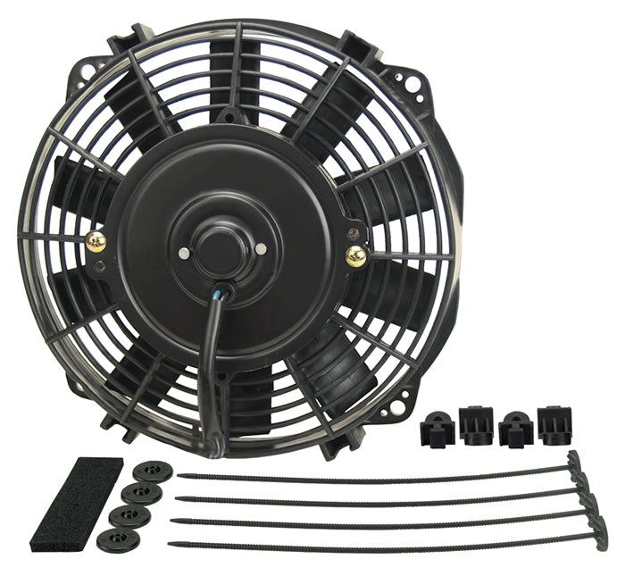 Derale Performance (711) 16908 8" Dyno-Cool Straight Blade Electric Fan