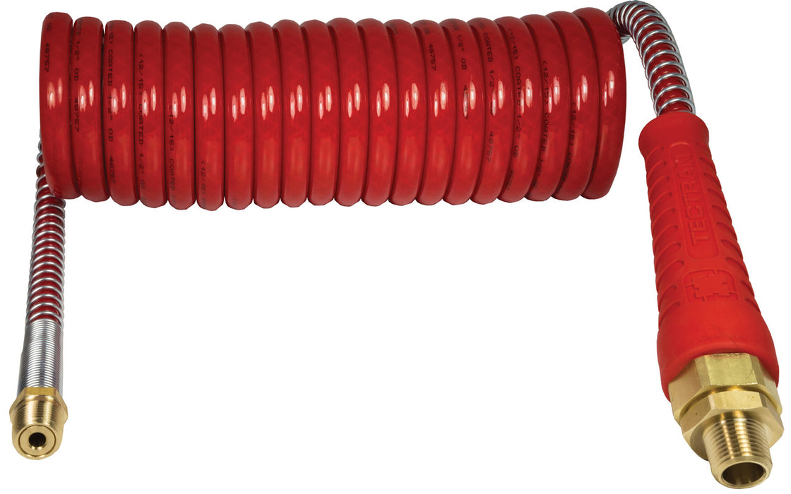 Tectran 16A15RH ARMORCOIL-RED-15 FT 12" LEADS - 1/2" FITTINGS