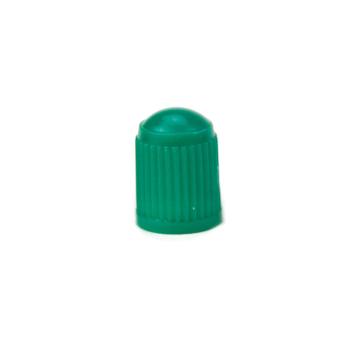 31 Incorporated (184) 17-492G-1 Dark Green Plastic Valve Cap with Red Silicone Seal, Box of 100