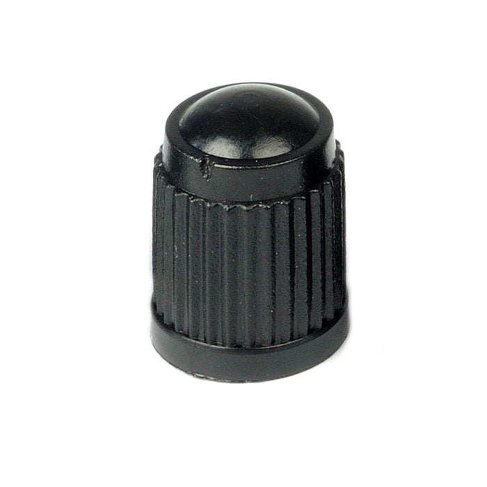 31 Incorporated (184) 17-492 Black Plastic Valve Cap (TR VC-8) (TPMS Compatible), Box of 100