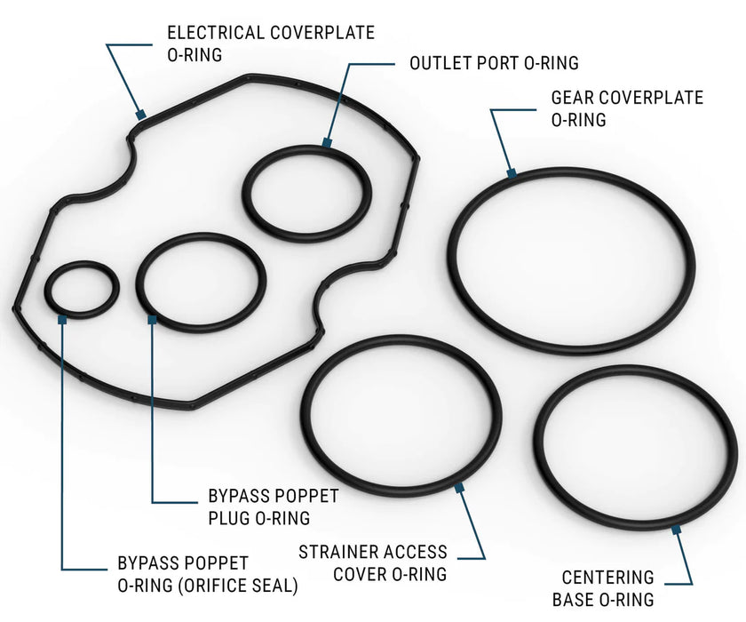 GPI 170512-01 REPLACEMENT SEAL KIT FOR V25 FUEL TRANSFER PUMPS