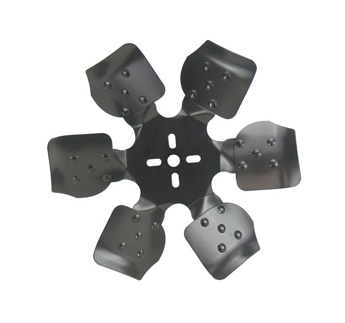 Derale Performance (711) 17313 13" Standard Rotation Rigid Race Fan, Steel Blade