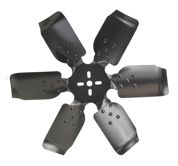 Derale Performance 17318 18" Standard Rotation Rigid Race Fan, Steel Blade