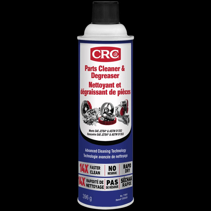 CRC 71863 CRC Parts Cleaner & Degreaser, 396 g Aerosol