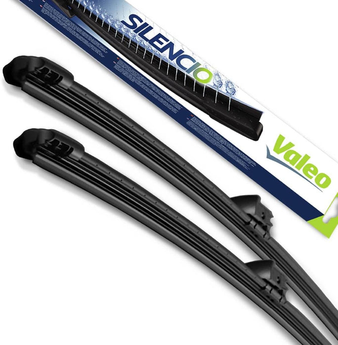 Valeo (179) 178503 Valeo 178503 (VI511) Silencio Visioblade Wiper Blade Set Beam 24in/21in Connector AQB1 Unheated, Magic Vision (Pack of 2)