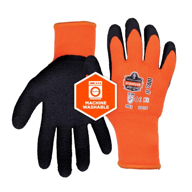 Ergodyne 17893 Proflex 7401 Coated Lightweight Winter Work Gloves M