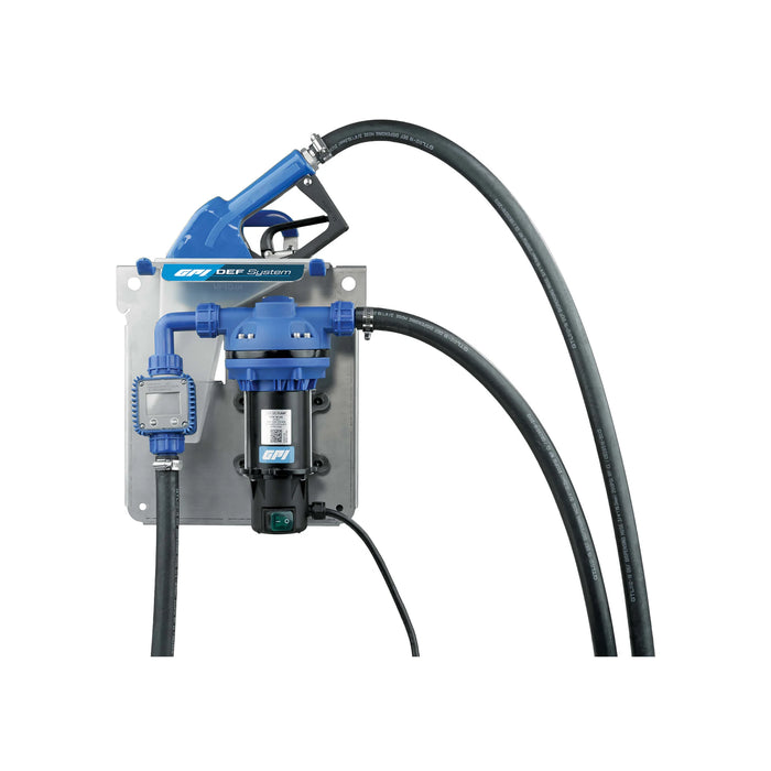 GPI (504) 180012-03 GPI 8 GMP DEFTransfer Pump System, MODEL D08TS-012DA+T32+CK (12V / Tote System)