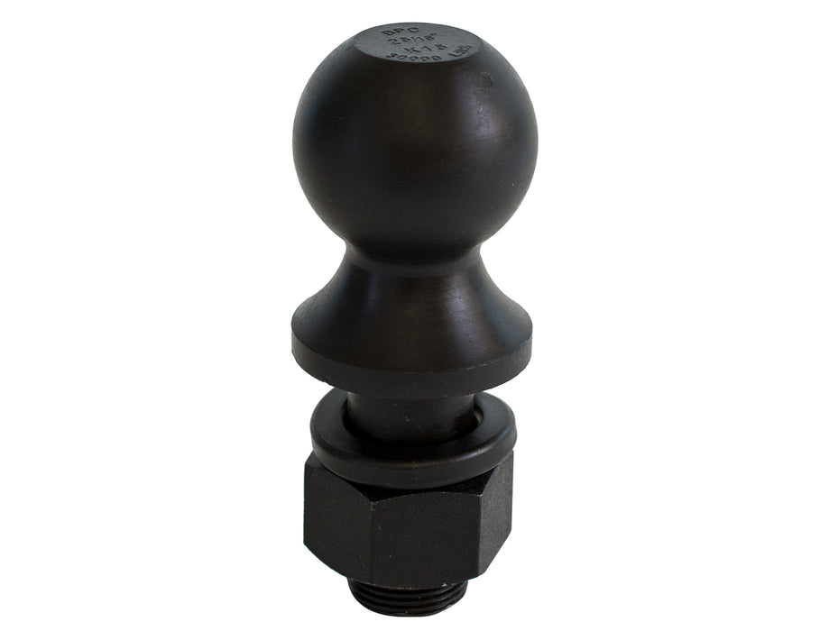 Buyers Products (577) 1802050 2-5/16 Inch Black Hitch Ball With 1-1/4 Shank Diameter x 2-3/4 Long
