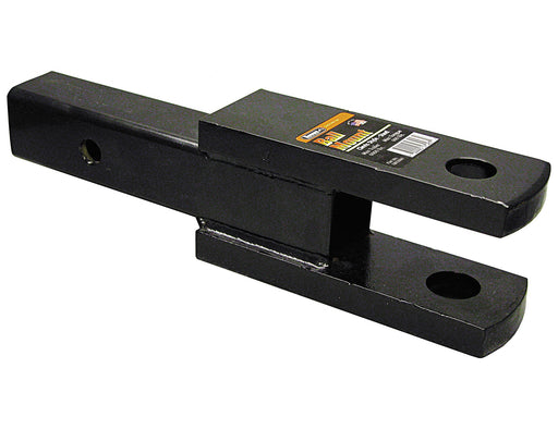 Buyers Products 1803065 2 Inch Square Solid Shank Clevis Ball Mount Black 9-1/4 Inch Long