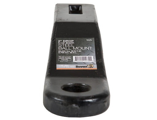 Buyers Products 1803075 BALL MOUNT 2-1/2IN SQ