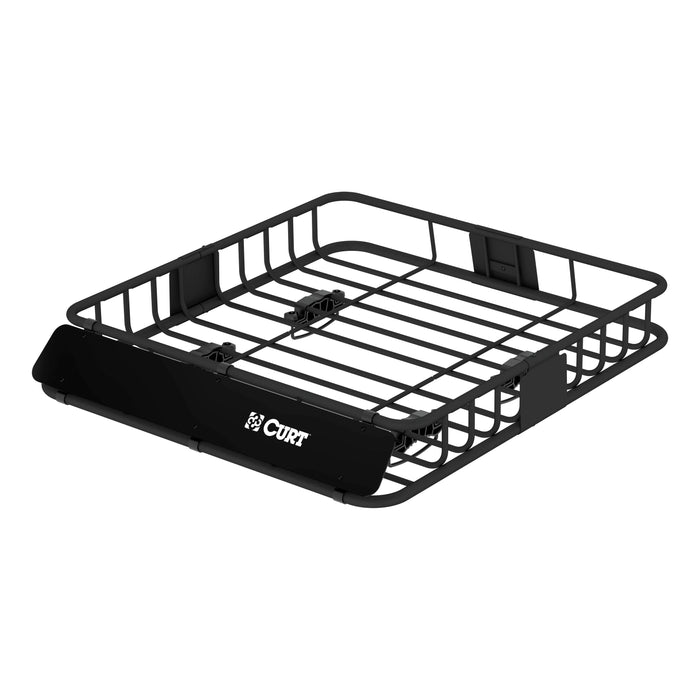 Curt 18115 42" x 37" Black Steel Roof Rack Cargo Carrier