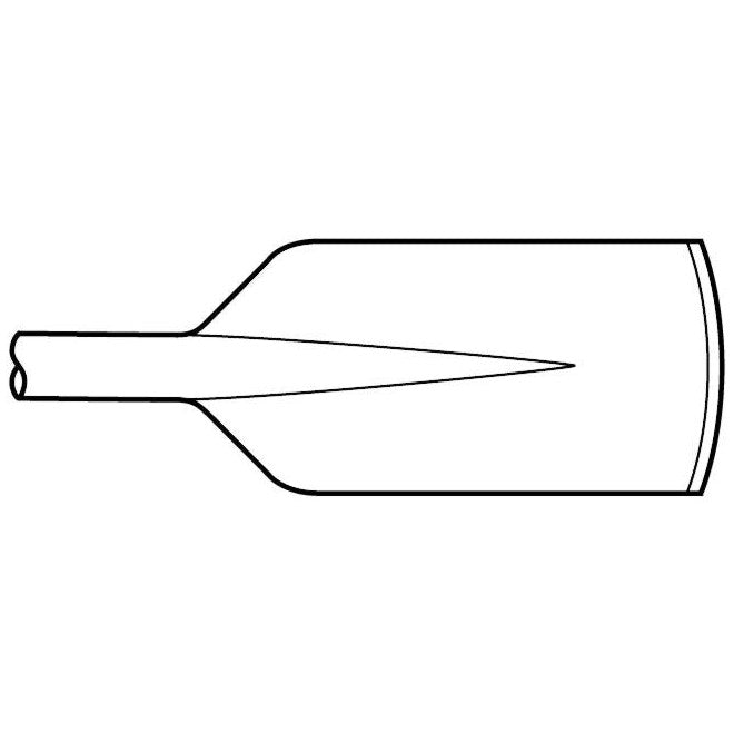 Paving Breaker - 7/8" x 3-1/4" Shank 5" x 9" Long Spade 3 Edged Chisel